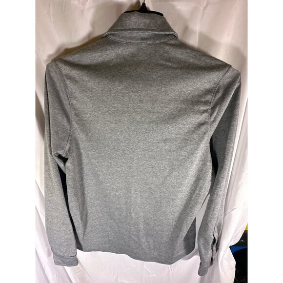 And Now This Gray Mens Solid Long-Sleeve Button-up Knit Shirt, NWT, Size S - Picture 3 of 5